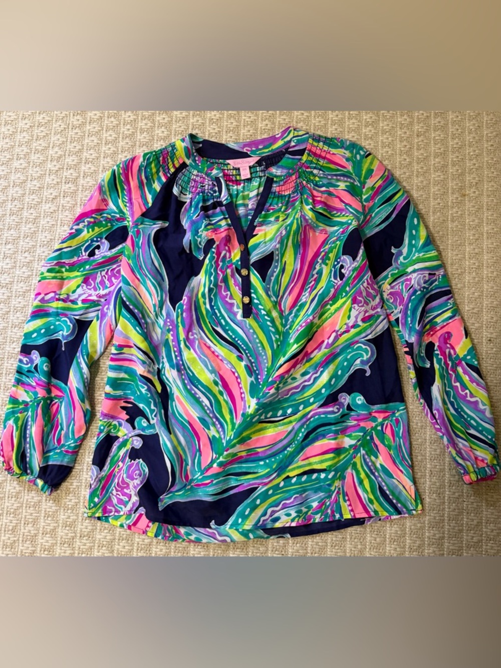 Lilly Pulitzer Elsa Top in "Don't Leave Me Hanging"